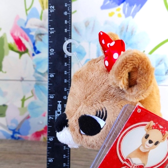Vary Rare Build a Bear MINI Clarice 10" Misfit Rudolph the Red-Nosed Reindeer - Picture 7 of 8